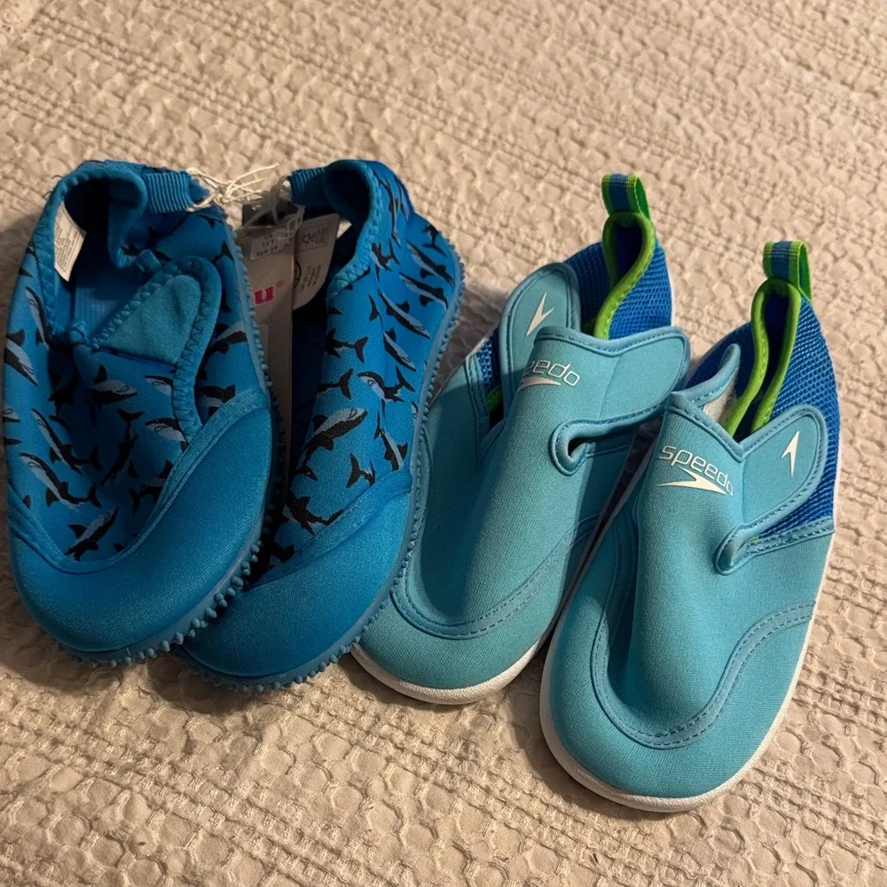 Kids Water Shoes - Blue and Teal